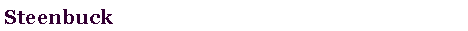 Text Box: Steenbuck